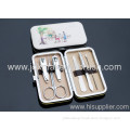 Precise 6pcs Manicure Set With Colorful Painting 